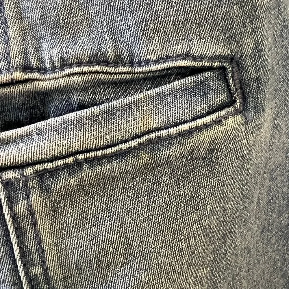 DG2 Diane Gilman Light-wash Women's Denim Blazer - Picture 14 of 16